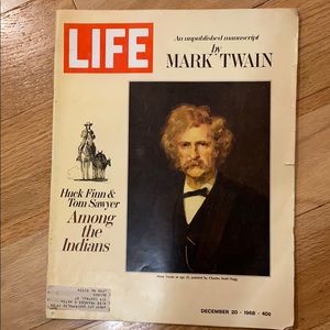 Vintage LIFE Mark Twain issue 1968